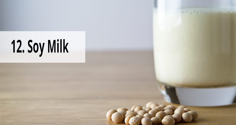 12 Heart Healthy Foods Soy Milk