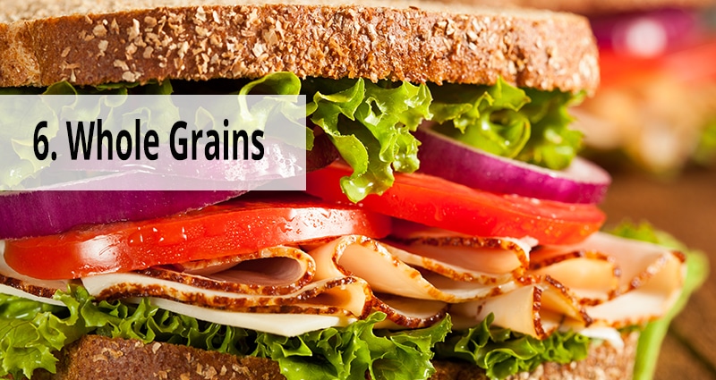 6 Heart Healthy Foods Whole Grains