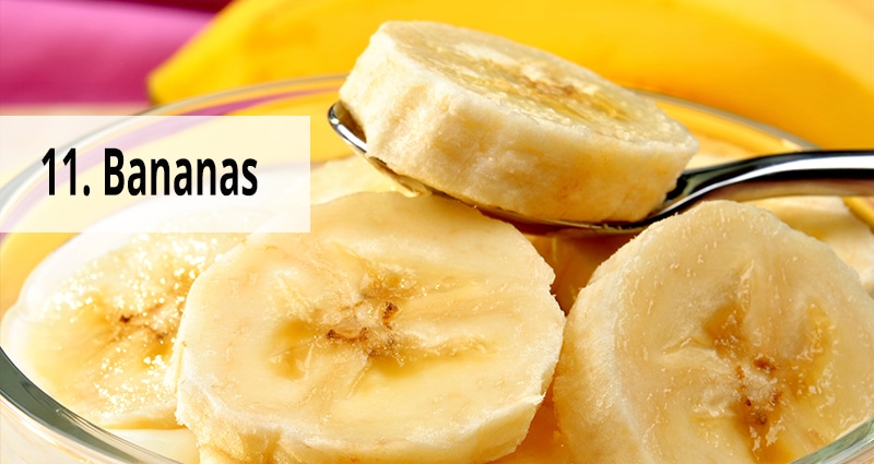 11 - Heart-Healthy Foods- Bananas