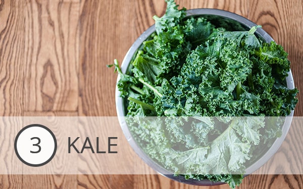 3 - Kale - What to Eat This Month - December's Top 10 Veggies