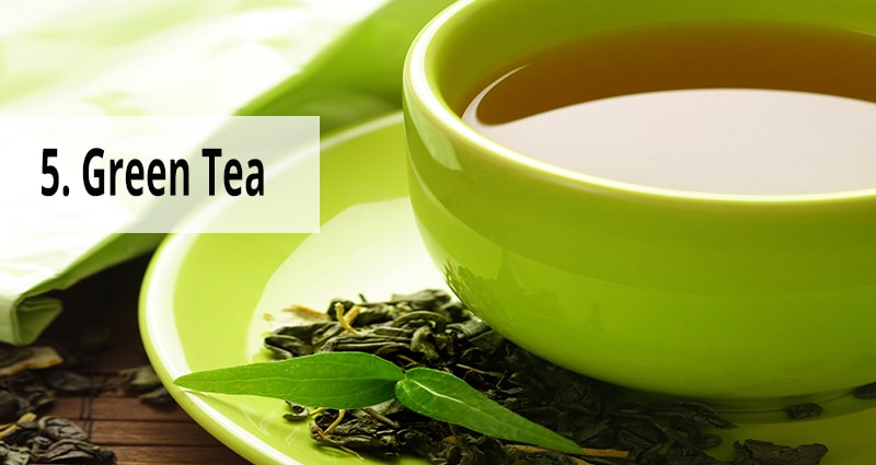 5 - Heart-Healthy Foods - Green Tea