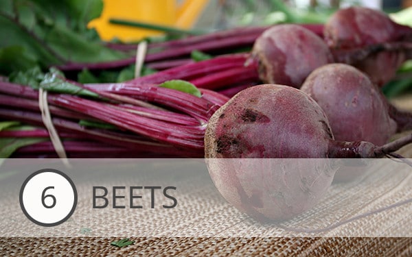 6 - Beets - What to Eat This Month - December's Top 10 Veggies
