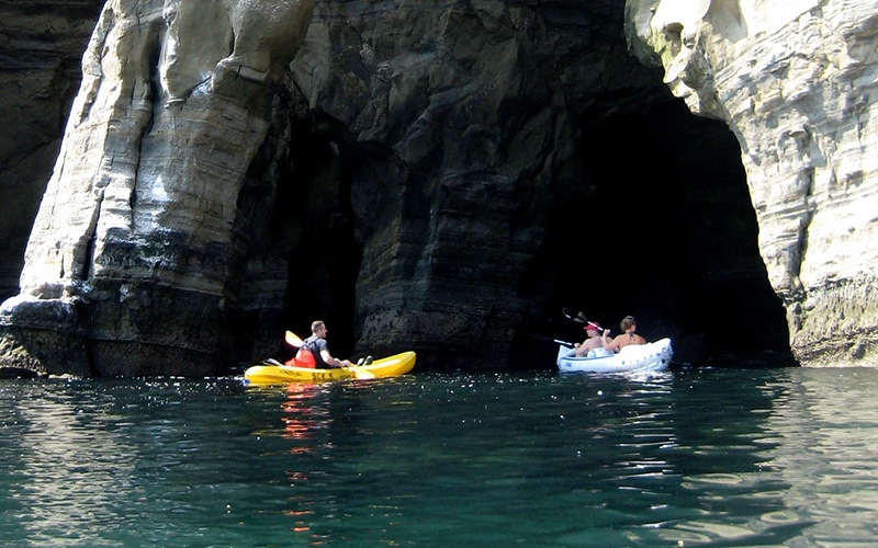 Active San Diego - Top Activities, Kayaking La Jolla Caves