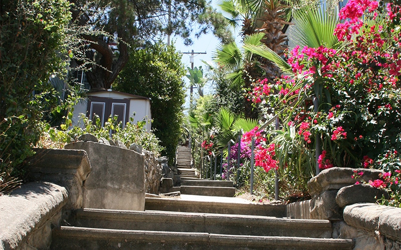 La Mesa Secret Stairs, by Susan Williams, Flickr Creative Commons Photo