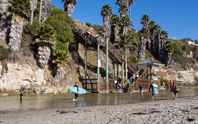 Swami's Beach, Encinitas. January 1, 2014, by Tim Buss, Flickr Creative Commons Photo